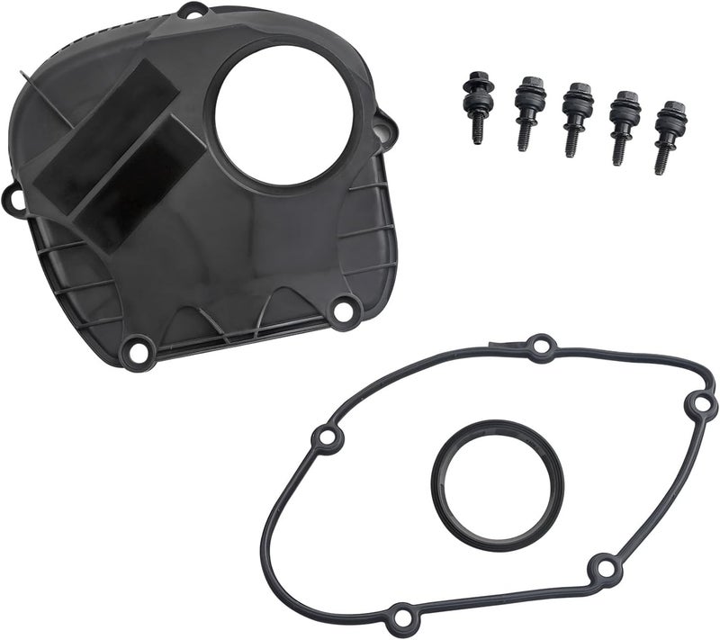 Fitede Engine Upper Timing Chain Cover with Gasket Fits for Audi A3 A4 A5 VW Beetle Jetta Replaces# 06H103269C 06H103269L 06H103269H - Image 1